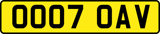 OO07OAV