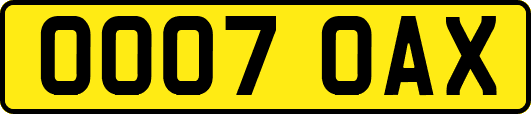OO07OAX
