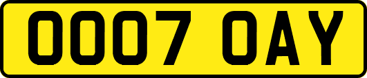 OO07OAY