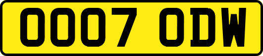 OO07ODW