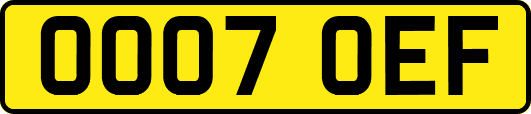 OO07OEF