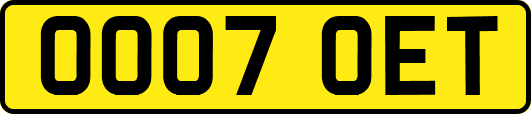 OO07OET