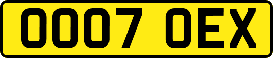 OO07OEX