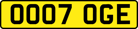 OO07OGE