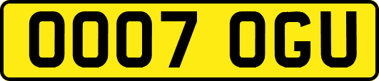 OO07OGU