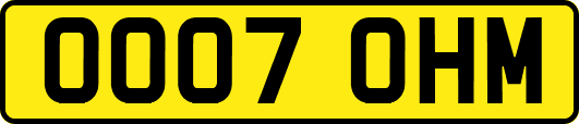 OO07OHM