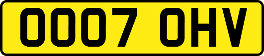 OO07OHV