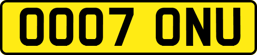 OO07ONU