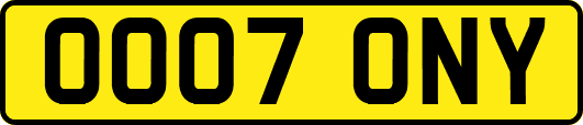 OO07ONY