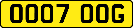 OO07OOG