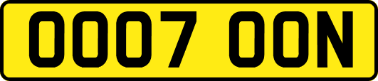 OO07OON