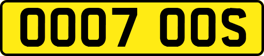 OO07OOS