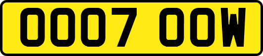 OO07OOW