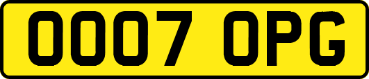 OO07OPG