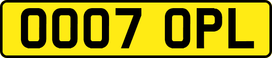 OO07OPL