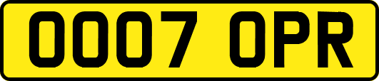 OO07OPR