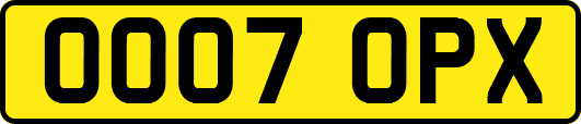 OO07OPX