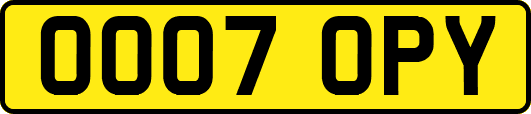 OO07OPY