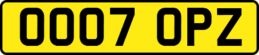 OO07OPZ