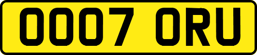 OO07ORU