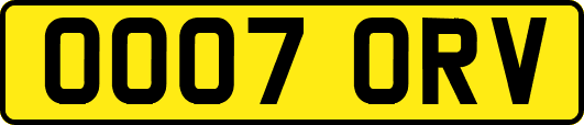OO07ORV