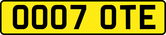 OO07OTE