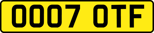 OO07OTF