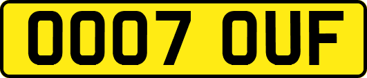 OO07OUF
