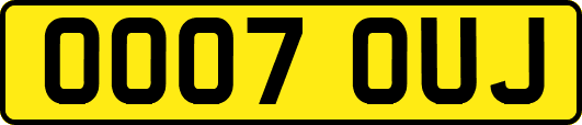 OO07OUJ