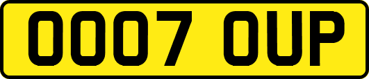 OO07OUP