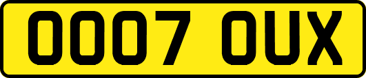 OO07OUX