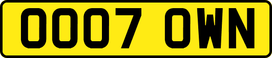 OO07OWN
