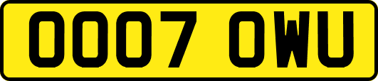 OO07OWU