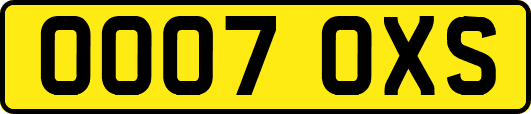 OO07OXS
