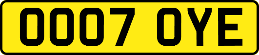 OO07OYE