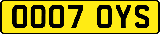 OO07OYS