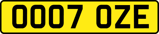 OO07OZE