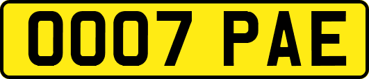 OO07PAE