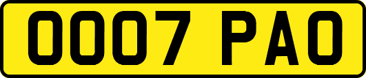 OO07PAO