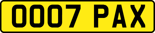 OO07PAX