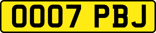 OO07PBJ