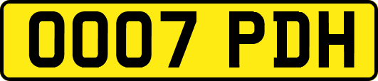 OO07PDH