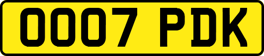 OO07PDK
