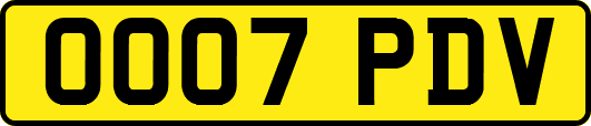 OO07PDV