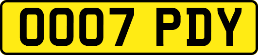 OO07PDY