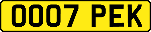OO07PEK