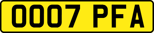 OO07PFA