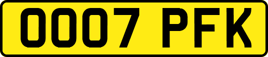 OO07PFK