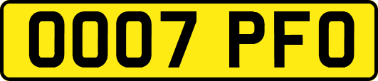 OO07PFO
