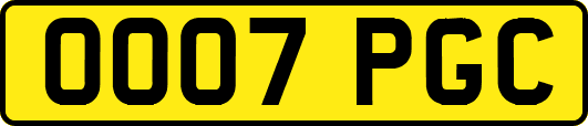 OO07PGC